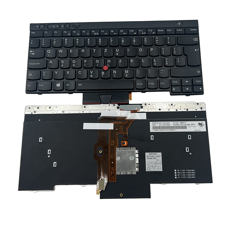 适用 联想 T430 W530 X230 L430 L530 背光键盘 大回车04Y0549