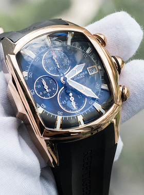 瑞夫泰格潮流大表盘手表男石英表运动型男酒桶设计男表RGA3069-T