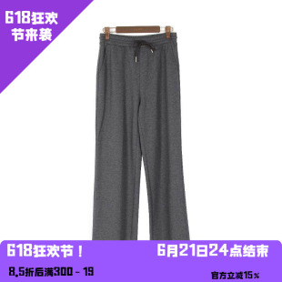 YAOLY姚领 裤子简约直筒裤口袋自然腰休829H31853