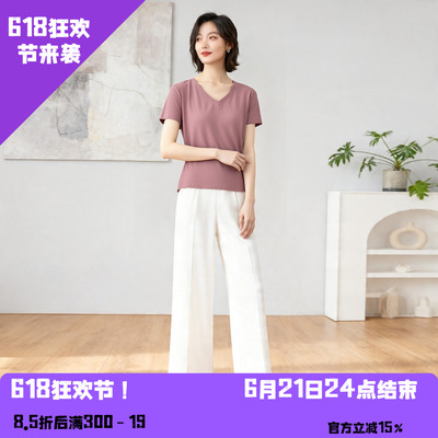 YAOLY姚领夏季短袖T恤832H23432