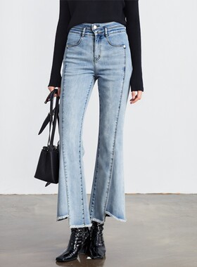 YAOLY姚领新款牛仔裤815H24044