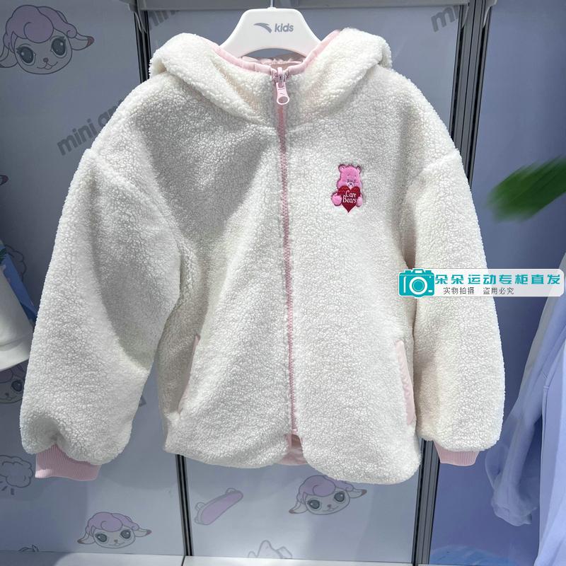 安踏儿童宽松双面穿轻薄羽绒服