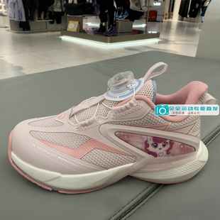 安踏儿童26新年春款女小童旋钮网面平衡车飞骑士运动鞋322619961