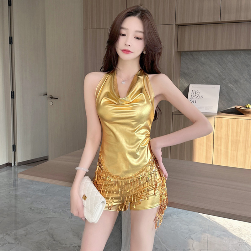 辣妹穿搭一整套设计感小众时尚网红炸街纯欲性感夜店蹦迪两件套装