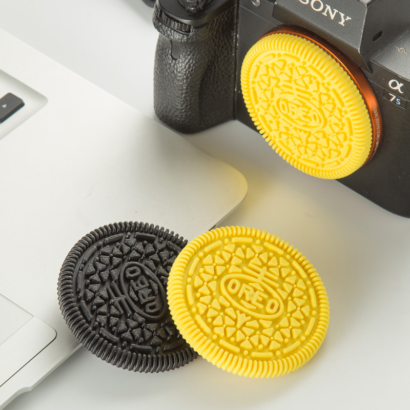 索尼微单E卡口机身盖个性创意奥利奥相机盖适用a6000 A6400 a7m3