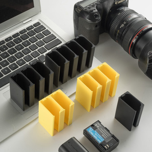 5D2 60D70D80D5DMark4 E6NH相机电池收纳盒仓EOS 适用佳能LP