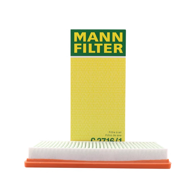 曼牌空滤C2716/1空气滤芯适用奔驰smart斯玛特fortwo精灵1.0