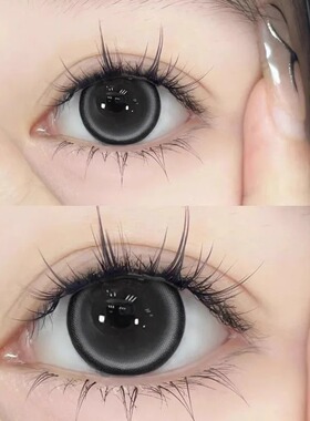 可乐珍宝珠美瞳半年抛亚裔混血大直径隐形眼镜WF旗舰店官网正品TN