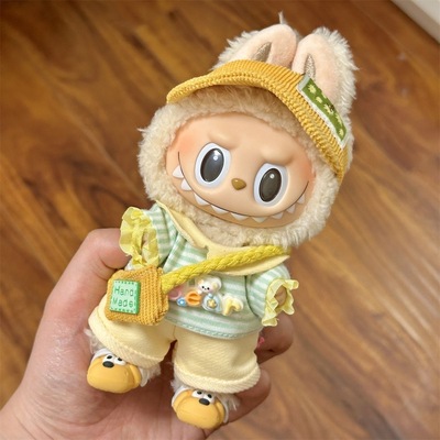 Labubu娃衣拉布挂件一代二代