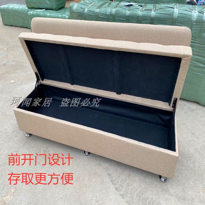储物收纳凳可坐多功能沙发凳布艺