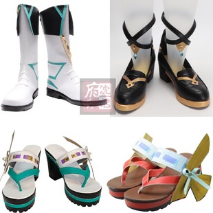 原神八重魈子神子cos鞋 叶隐芳名丽莎 巴巴托斯温迪cosplay鞋子来