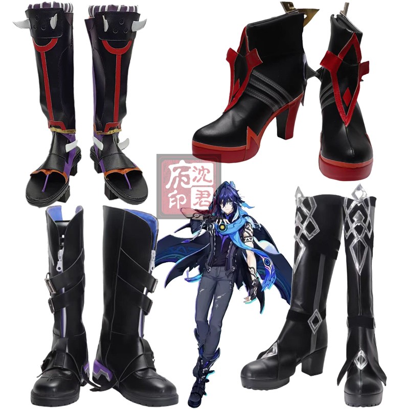 cos定制原神欧洛伦鞋子