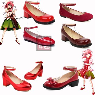 东方Project茨木华扇cos鞋定做1791动漫游戏人物cosplay鞋子定制
