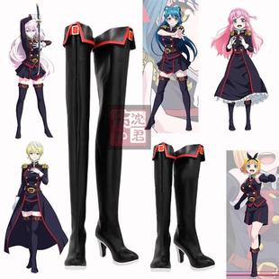魔都精兵的奴隶cos鞋羽前京香出云天花骏河朱朱大川村宁COSplay鞋