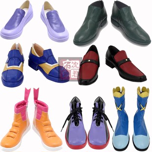 宝可梦朱紫 松叶cos鞋 古鲁夏 剑盾 洛兹 波琵 寇沙 青绿cos鞋子