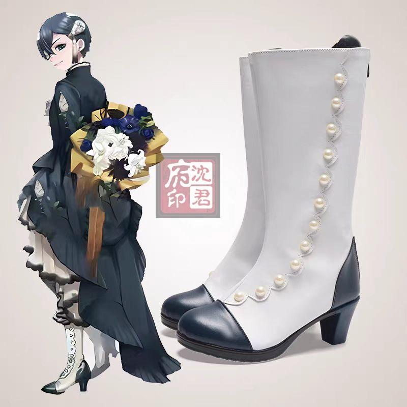 GF30周年刊黑执事cosplay夏尔啵酱生蚝礼服COS鞋子定制
