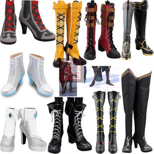 守望先锋 小红帽 艾什cos鞋 主宰者牛仔女 艾什cosplay鞋子定做