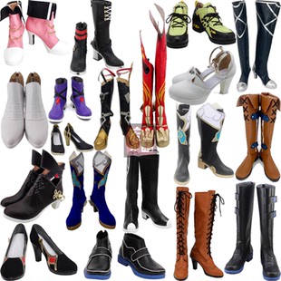 崩坏3 虚构游戏花火COS鞋 符华戍边cosplay鞋 太虚剑忆 云墨丹心