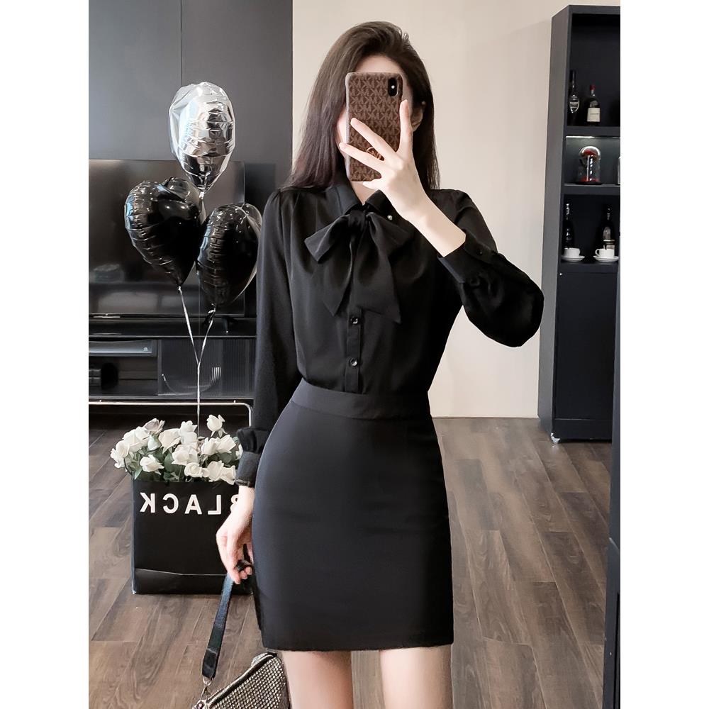 老凤祥工作服春装新款女衬衫售楼部物业客服工作装套装空乘职业装