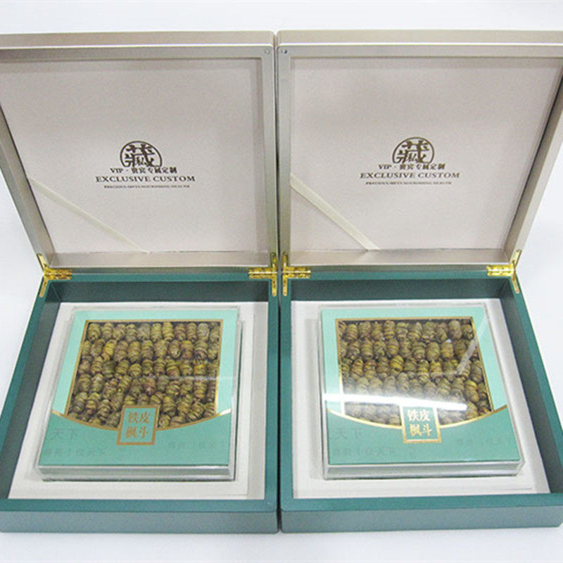 铁皮枫斗礼盒颗粒浙江雁荡山石斛