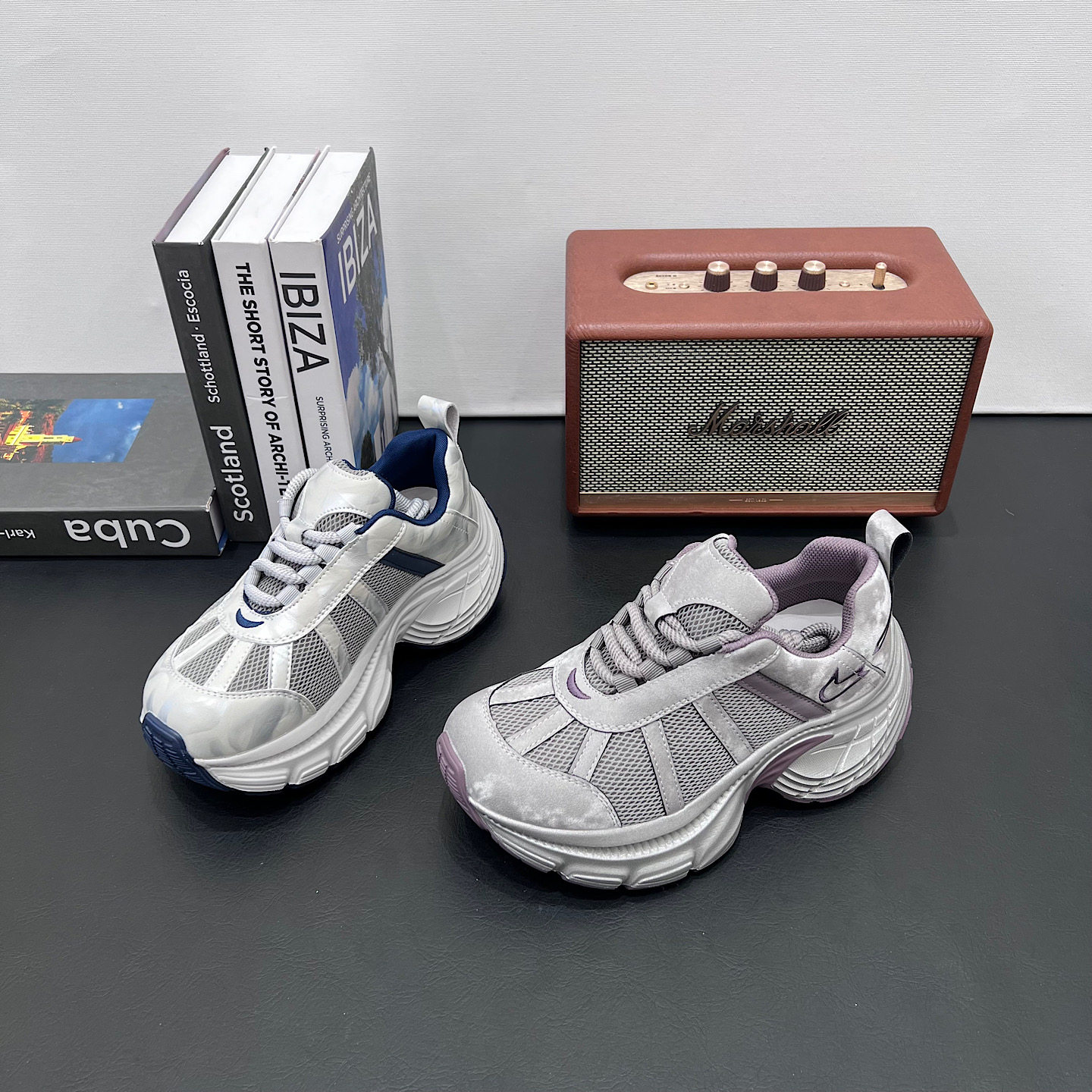 欧货爆款老爹鞋女2026春款运动网面透气小个子休闲鞋厚底增高女鞋