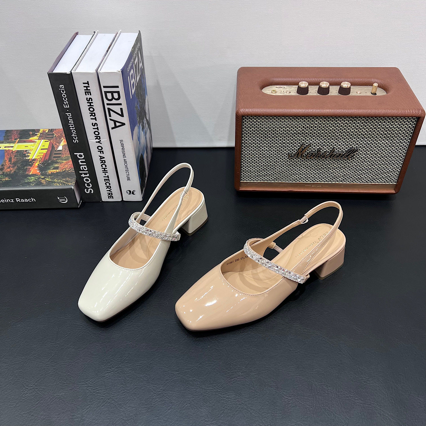 法式水钻浅口后空凉鞋单鞋女2026春新款高跟鞋温柔风工作鞋女鞋潮,女鞋,浅口单鞋,淘宝优惠券,粉丝福利购,淘宝优惠卷