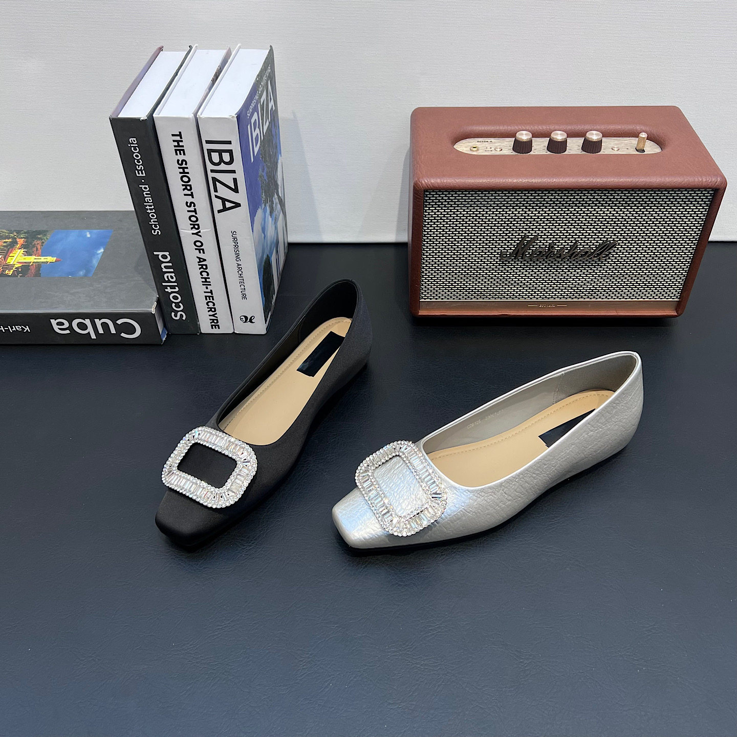 法式晚晚风配裙子单鞋女2026春新款方头水钻方扣浅口内增高女鞋潮,女鞋,浅口单鞋,淘宝优惠券,粉丝福利购,淘宝优惠卷