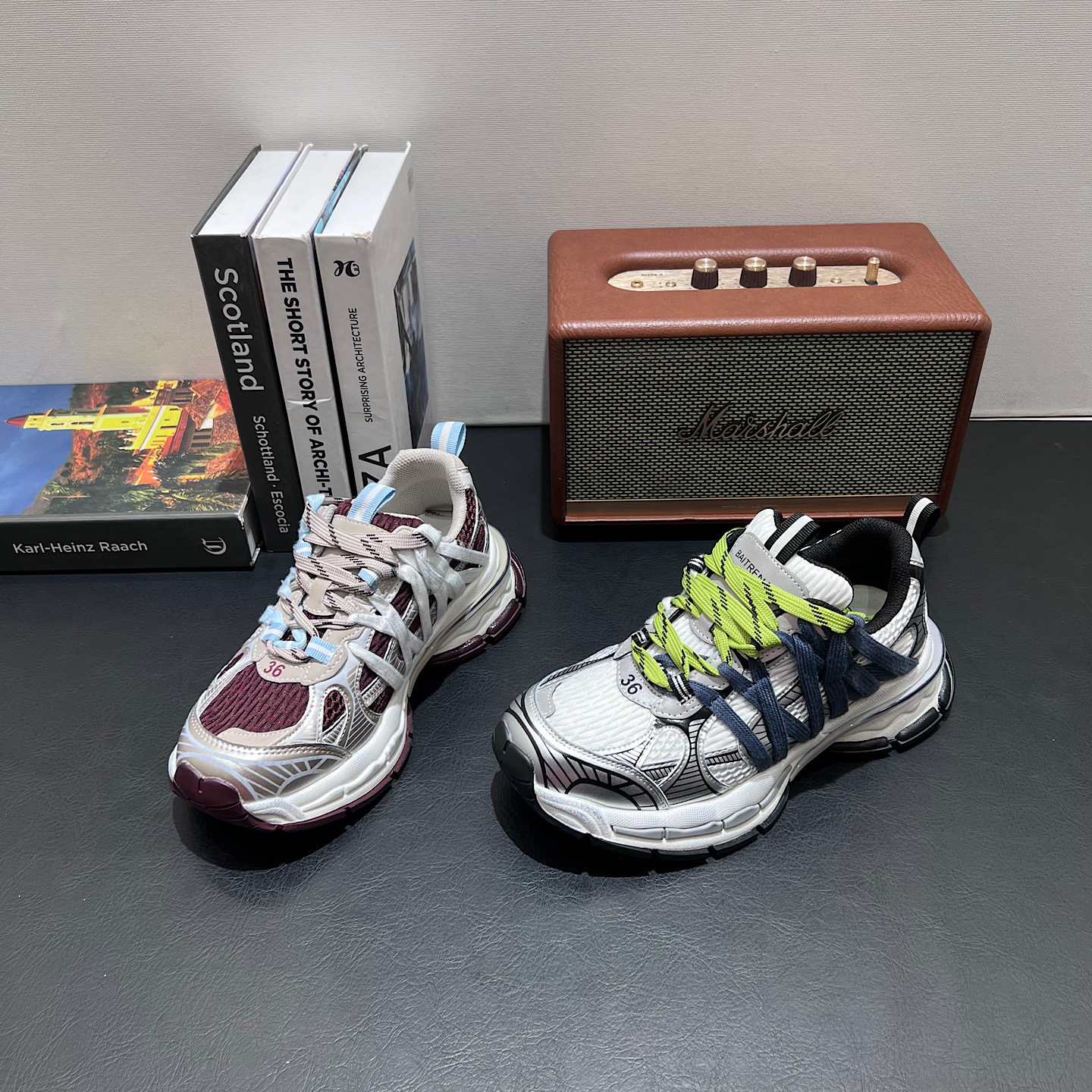 港风高级感厚底老爹鞋女2026秋款炸街百搭小个子增高休闲运动鞋女