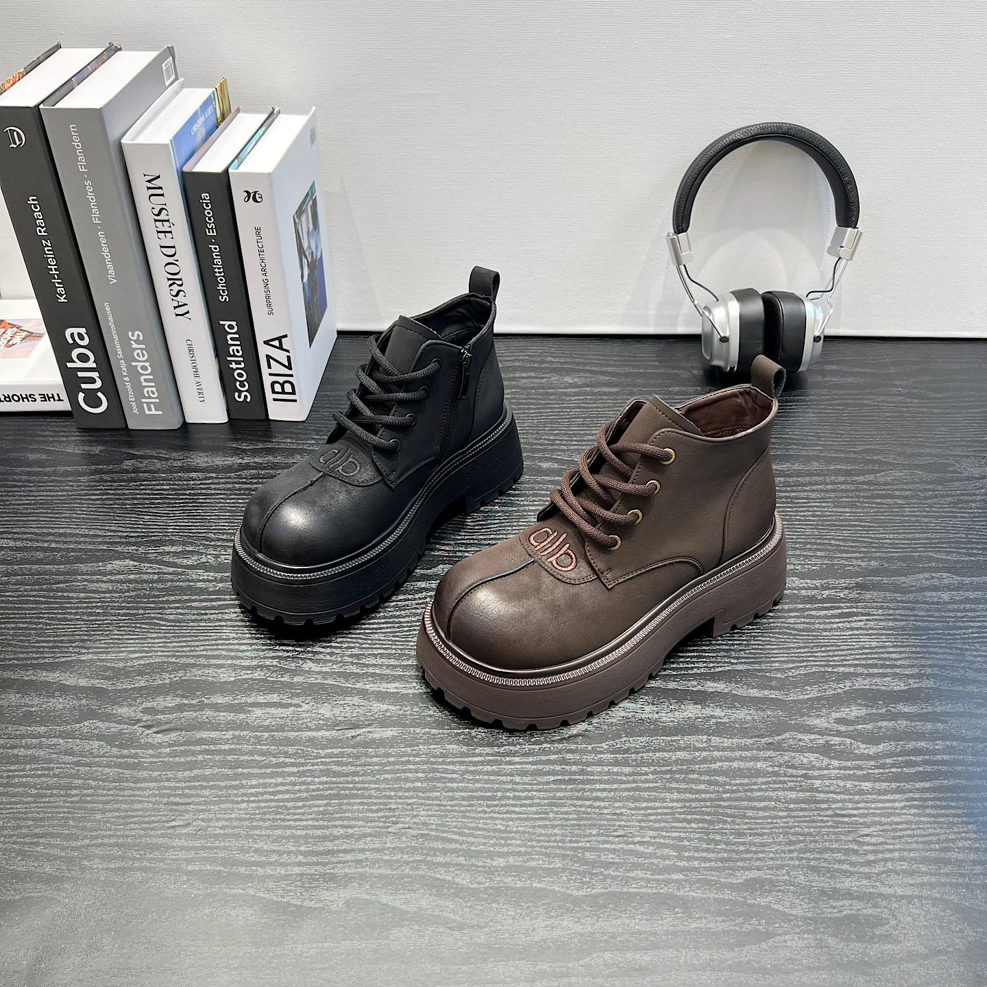 2025秋冬新款韩版小个子厚底增高马丁靴子女欧货休闲加绒保暖短靴,女鞋,马丁靴,淘宝优惠券,粉丝福利购,淘宝优惠卷