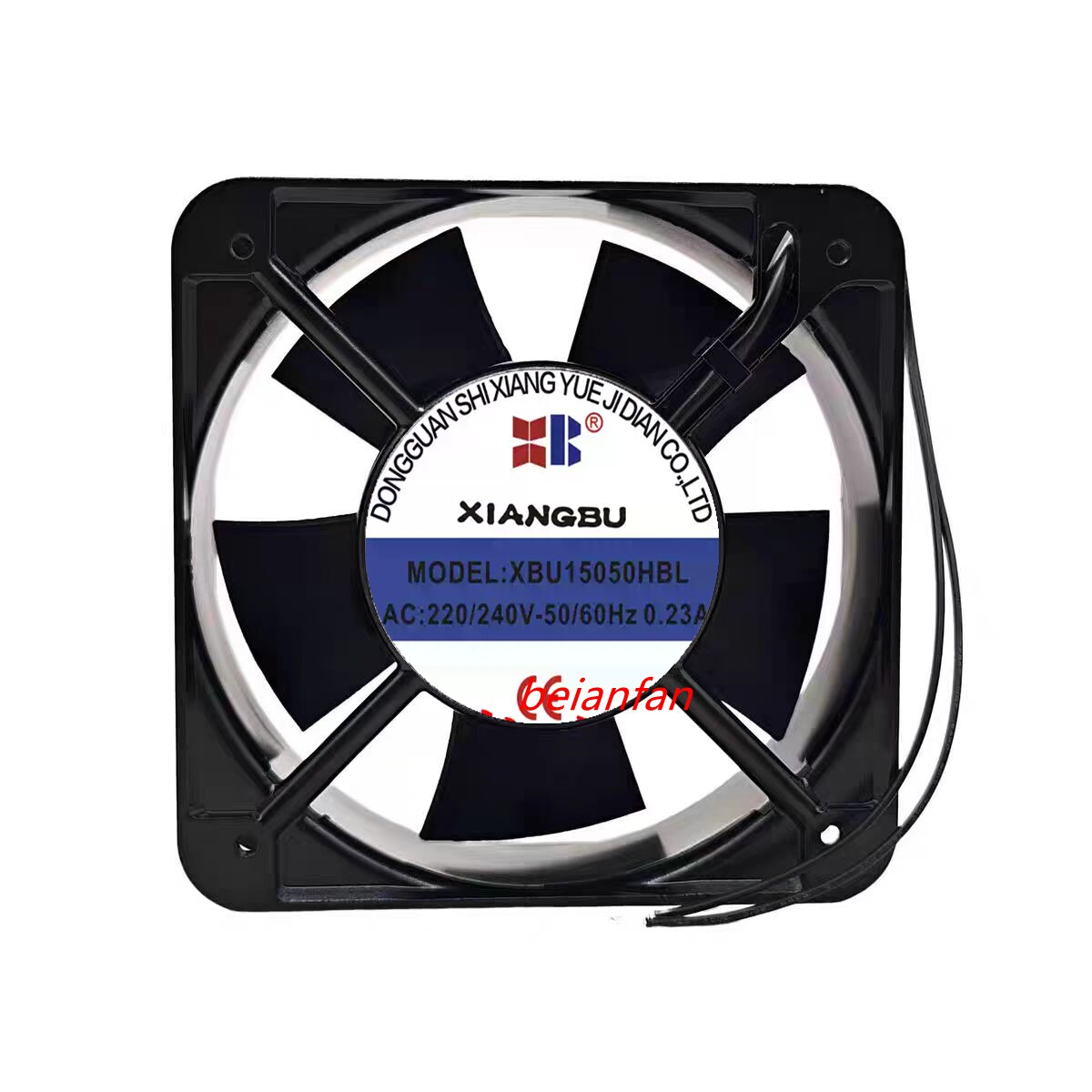 XIANGBU机床配件XBU15050HBL/HSL 220V 0.23A 15CM控制柜散热风扇