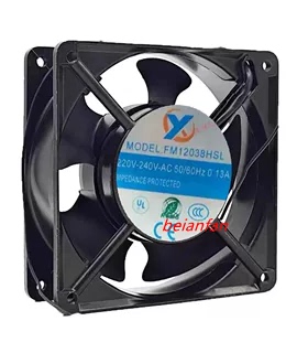 全新FM12038HSL/HBL AC220V-240V伏12cm120*120*38mm交流排气风扇