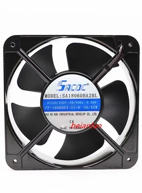 原装全新SEADA SA18060HA2BL 220V 18CM/厘米 轴流散热风扇风机