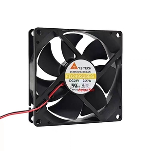 9CM 9025 FD249225ES 24V 2线直流风扇 台湾元 0.27A 山Y.S.TECH