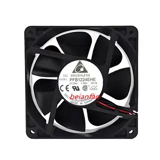 全新台达 PFB1224EHE 12038 12CM 24V 1.08A变频器 检测 暴力风扇