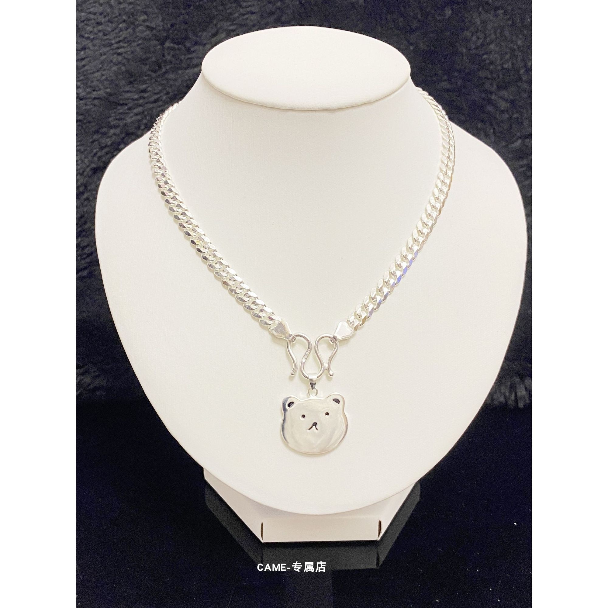 简约小熊宝宝可爱ins精致项链