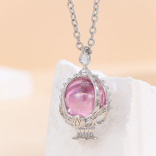 原创魔法少女小号灵魂锆石锁骨链吊坠 童趣动漫周边二次元挂件礼