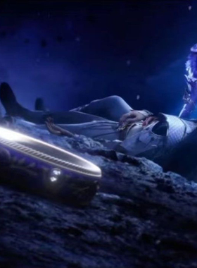 2025新款神印龙皓晨圣采儿戒指定情信物勿忘我空间动漫周边。