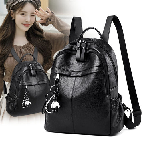 旅行韩版时尚风百搭女士双肩包