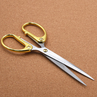 长刃直头头剪服饰剪 超轻粘土软陶人偶手办模型制作衣服用长剪刀