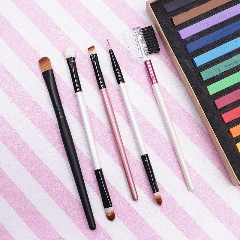 超轻粘土小化妆刷手办人偶腮红刷 眼影刷 色粉上色bjd化妆刷