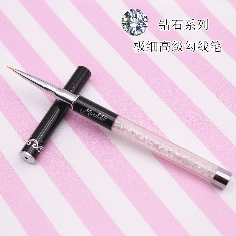 超轻粘土钻石极细高级面相笔 勾线笔 极细貂毛画线细笔软陶画脸