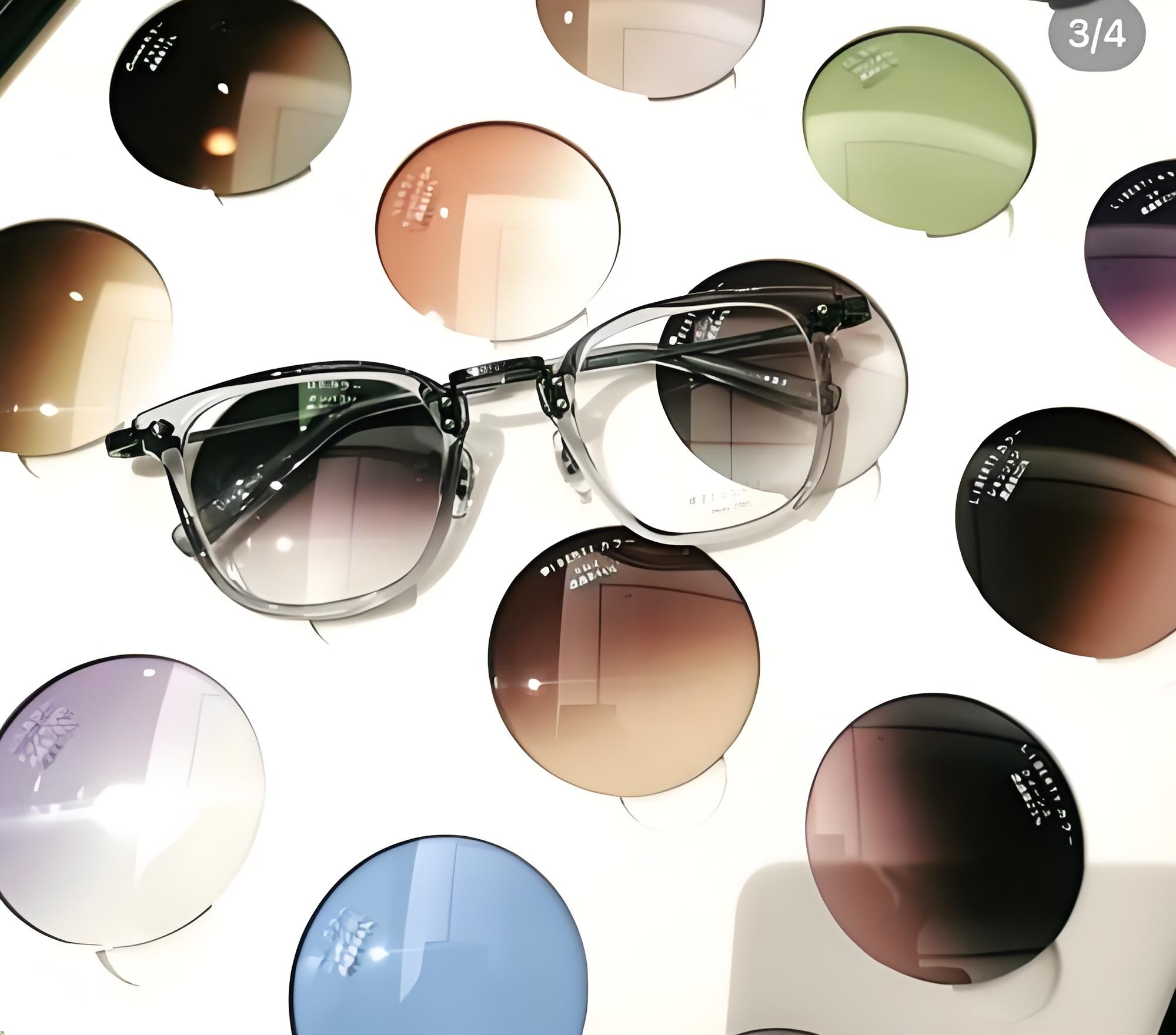 近视太阳镜墨镜可染色彩色定制色大框明星同款板材纯钛痞帅个性潮