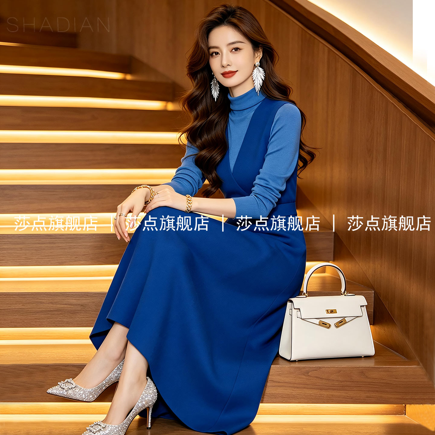 休闲连衣裙套装裙秋季
