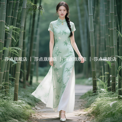 新中式国风改良旗袍连衣裙