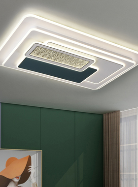 LED大气客厅主灯餐厅吸顶灯流行主卧灯高端现代简约智能灯具全屋