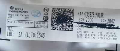 TI开环数字输入音频功率放大器