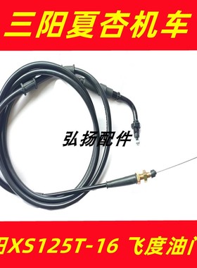适用三阳XS125T-16C飞度4 5 FIDDLE 油门线飞度踏板摩托车油门线