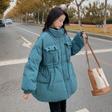 新款现货高品质达标90绒标加厚羽绒服273339P305控价438，女装羽绒服，浙宝273