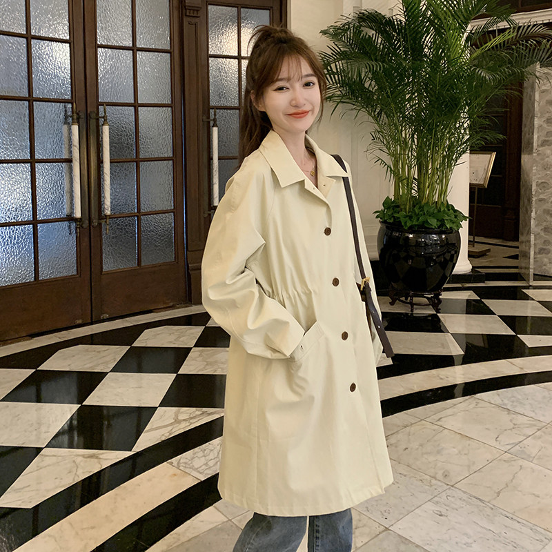 新款秋装赫本风时尚风衣2732363P135208,女装风衣,浙宝273