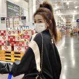 红色娃娃领连衣裙女2025春夏新款大码宽松甜美小个子百褶衬衫裙子，女装皮衣，浙宝273